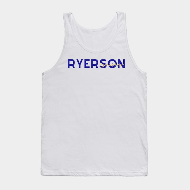 Ryerson Rams Tank Top by stickersbyjori